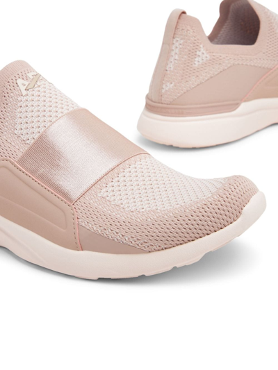 Apl Athletic Propulsion Labs Techloom Bliss Mesh-panelling Sneakers In Pink