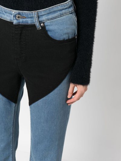 Zadig & Voltaire Emila Bootcut Jeans In Blue