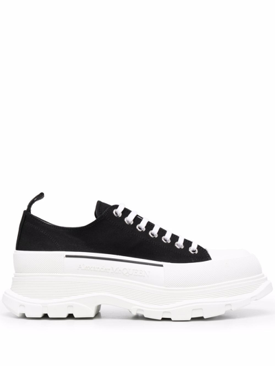 Shop Alexander Mcqueen Tread Slick Sneakers