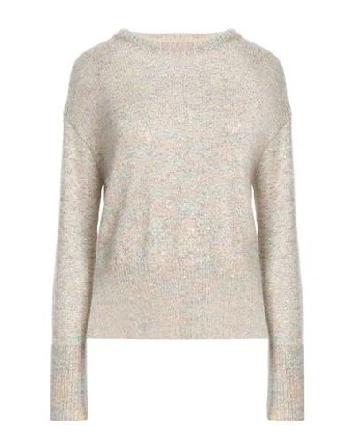 Shop Kaos Woman Sweater Cream Size M Polyester, Polyamide, Mohair Wool, Alpaca Wool In White