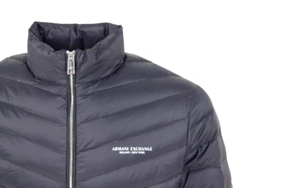 Shop Armani Exchange Coats In Anthracite