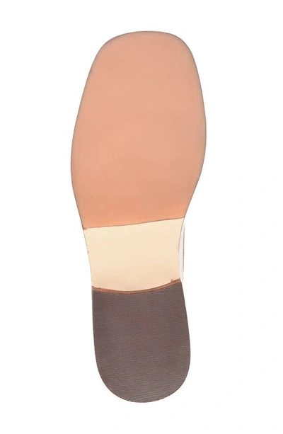 Korks Florence Bit Loafer In Off White Patent
