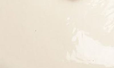 Korks Florence Bit Loafer In Off White Patent