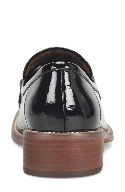 Korks Florence Bit Loafer In Black Patent