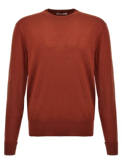 Shop Pt01 Merino Wool Sweater In Red