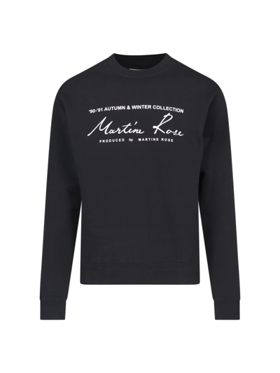 Shop Martine Rose Sweater In Black
