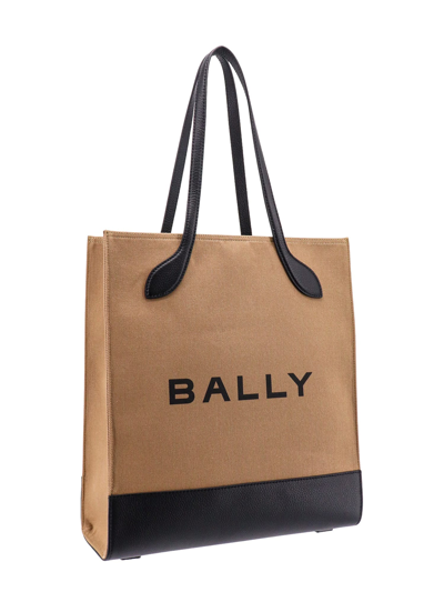 Shop Bally Shoulder Bag In Brown