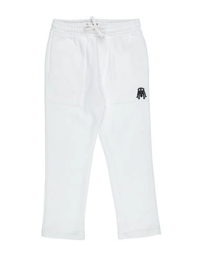 Shop Paolo Pecora Toddler Boy Pants White Size 6 Cotton