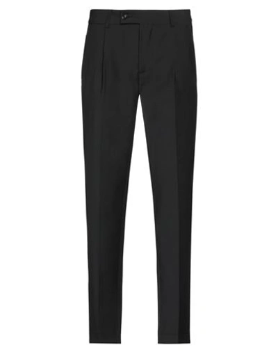 Shop Grey Daniele Alessandrini Man Pants Black Size 36 Wool, Polyester, Elastane