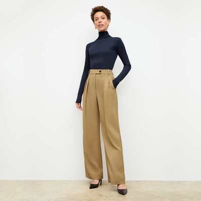 Shop M.m.lafleur The Bia Pant - Air Twill In Macaroon