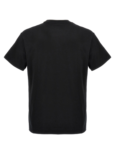 Shop Polo Ralph Lauren Logo Embroidery T-shirt In Black