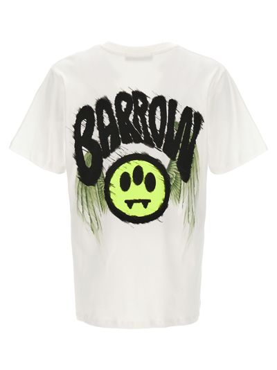 Shop Barrow Logo Print T-shirt In White