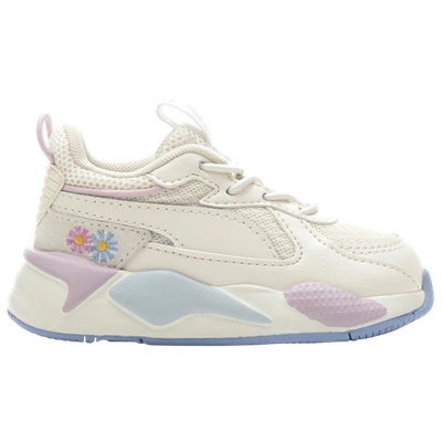 Shop Puma Girls  Rs-x Embroidered In Winsome Orchid/brunnera Blue/eggnog