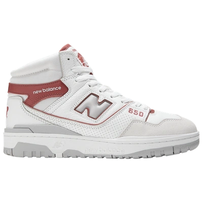 Shop New Balance Mens  650 In White/red/grey