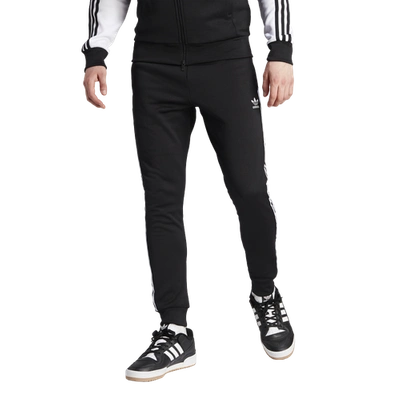 Shop Adidas Originals Mens  Adicolor Superstar Track Pants In Black/white