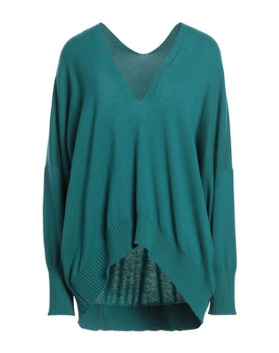 Shop Liviana Conti Woman Sweater Emerald Green Size L Virgin Wool