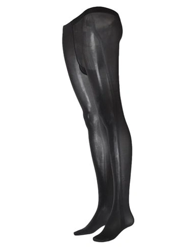 Shop Wolford Satin Opaque 50 Tights Woman Socks & Hosiery Steel Grey Size Xl Polyamide, Elastane