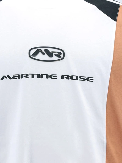 Shop Martine Rose T-shirt In Multicolor