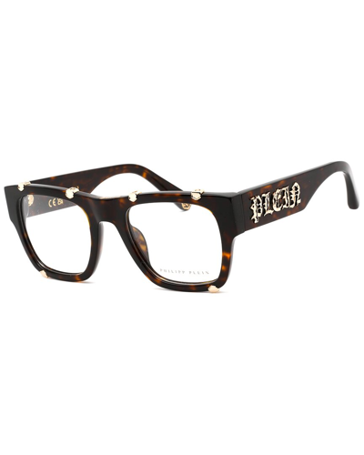 Philipp Plein Unisex Vpp042w 54mm Sunglasses In Brown