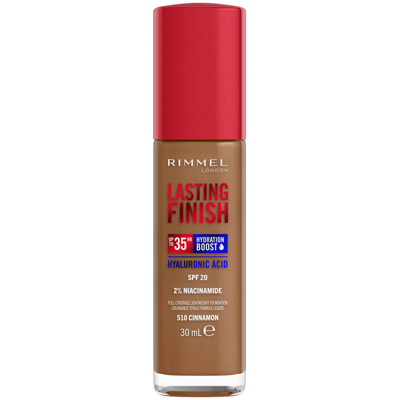 Rimmel Lasting Finish 35hr Foundation 30ml (various Shades) - 510 Cinnamon In 510 Cinnamon