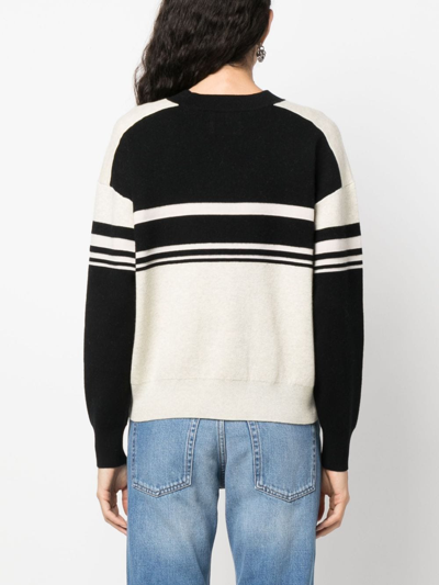 Isabel Marant Étoile Isabel Marant Etoile Black Wool-blend Sweater In 黑色
