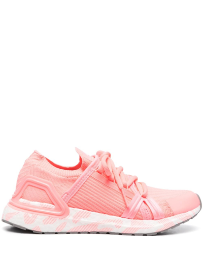 Shop Adidas By Stella Mccartney Ultraboost 20 Leopard-print Sneakers In Pink