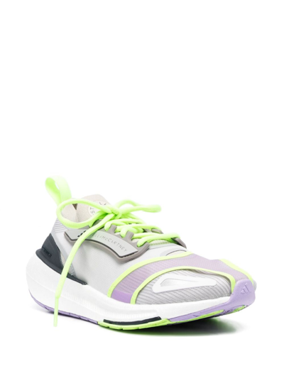 Shop Adidas By Stella Mccartney Ultraboost Colour-block Sneakers In Green