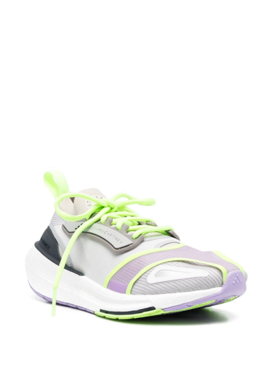 Adidas By Stella Mccartney Ultraboost Colour-block Sneakers In Green