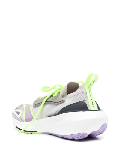 Adidas By Stella Mccartney Ultraboost Colour-block Sneakers In Green