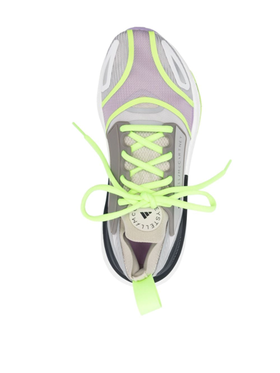 Adidas By Stella Mccartney Ultraboost Colour-block Sneakers In Green