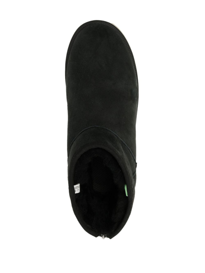 Shop Suicoke Els Suede Ankle Boots In Black