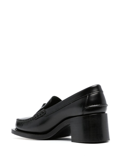 Hereu Sineu 50mm Leather Loafers In Black