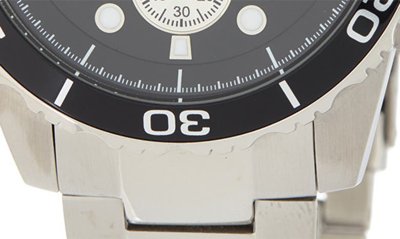 Bulova 3-hand Quartz Stainless Steel Bracelet Watch, 44mm In White