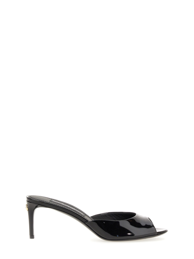 Shop Dolce & Gabbana Mule Sandal. In Black