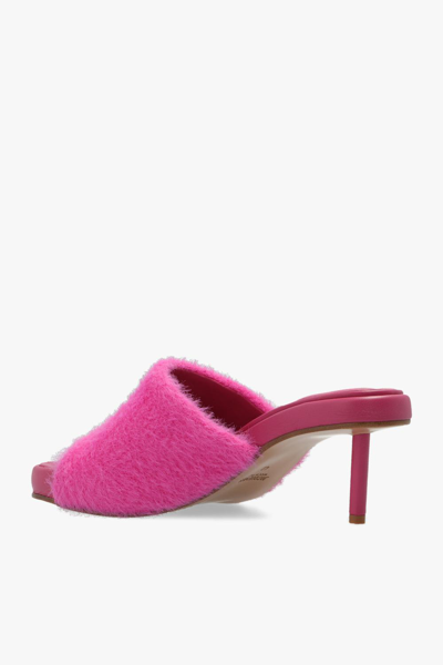 Jacquemus Argilla 55 Mules In Pink
