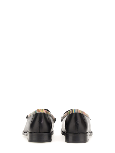 Paul Smith Cassini Signature Stripe Loafer In Nero