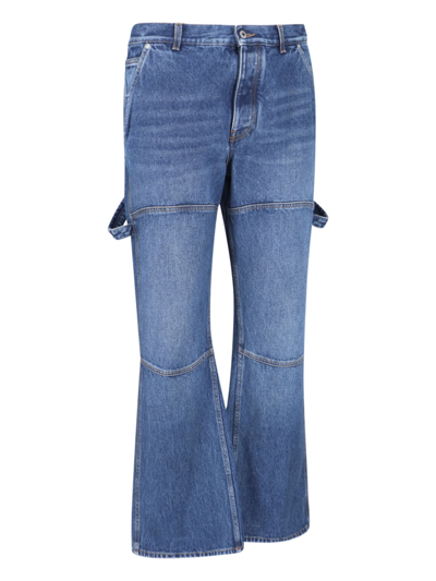 Shop Off-white Jeans In Blue