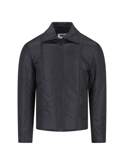 Shop Mm6 Maison Margiela Jacket In Black