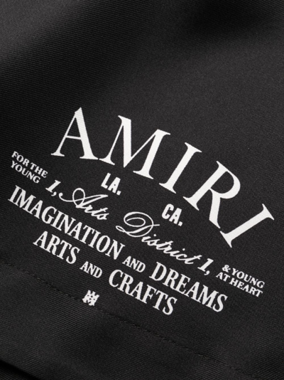 Shop Amiri Shorts Con Stampa Logo