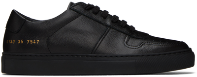 Shop Common Projects Black Bball Classic Low Sneakers