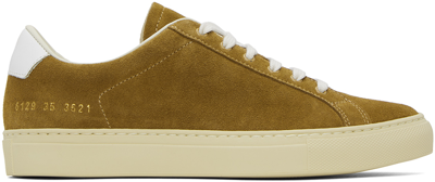 Shop Common Projects Brown Retro Low Sneakers In 3621 Brown