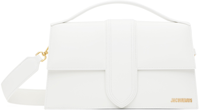 Shop Jacquemus White 'le Bambinou' Bag In 100 White