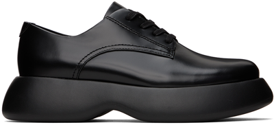3.1 Phillip Lim Mercer Leather Lace-up Loafers In Ba001 Black