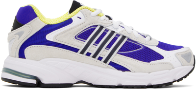 Shop Adidas Originals Blue Response Cl Sneakers In Ftwr White/core Blac