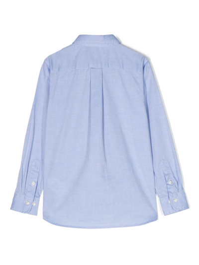 Polo Ralph Lauren Logo Shirt In Blue
