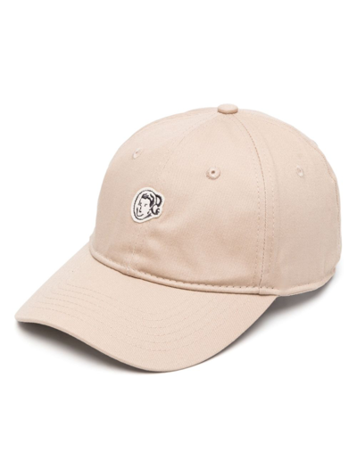 Shop Billionaire Boys Club Logo-patch Cotton Baseball Cap In Neutrals