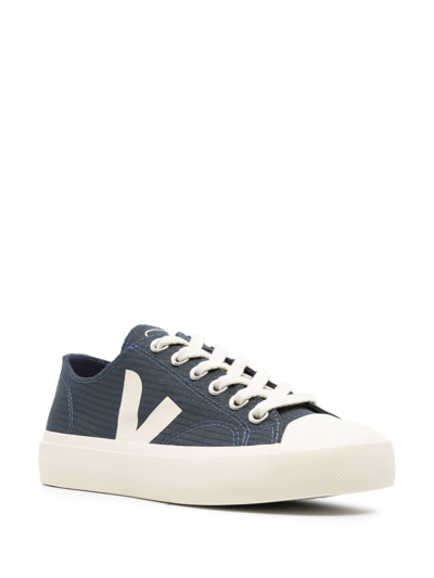 Veja Wata Ii Recycled Low-top Sneakers In Blue