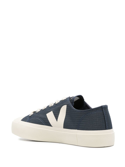 Veja Wata Ii Recycled Low-top Sneakers In Blue