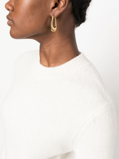 Lisa Yang Sila Crew-neck Cashmere Jumper In Yellow