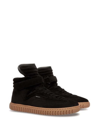 Bally Ankle-length Lace-up Boots In Black